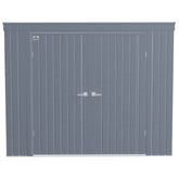 Arrow | Elite Steel Storage Shed, 8x4 ft. Anthracite EP84AN